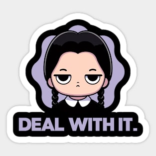 Deal with it. Sticker